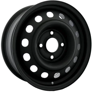 Envy Wheels – NX4 STEEL WHEEL – Black – 15″x6″ 45mm – All weather Wheels – NX41545